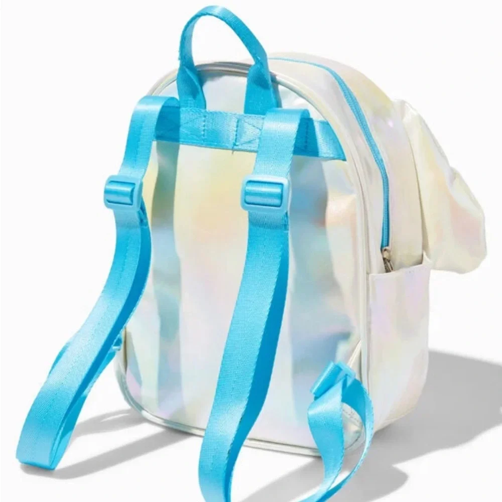 NWT! CINNAMOROLL BACKPACK! SHIMMERY W/ A FREE ADORABLE CINNAMOROLL TOY!